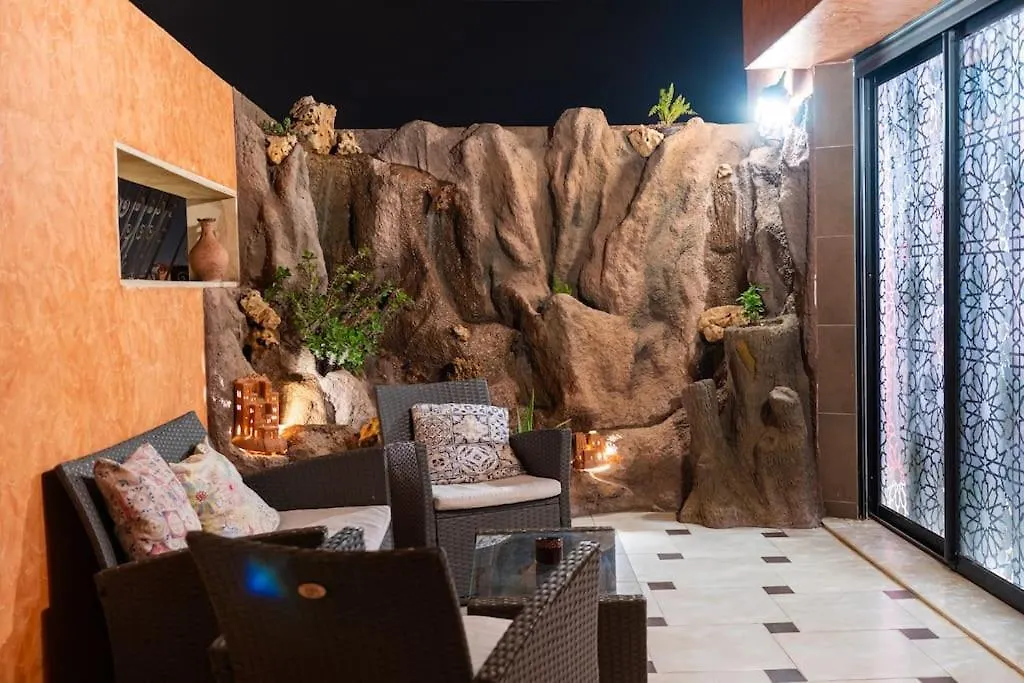 Waterfall Retreat Moroccan Charm Apartman Marrákes Marokkó