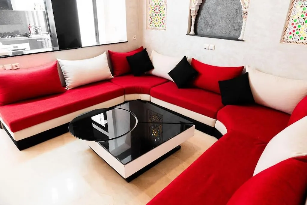 Waterfall Retreat Moroccan Charm Apartment Marrakesh