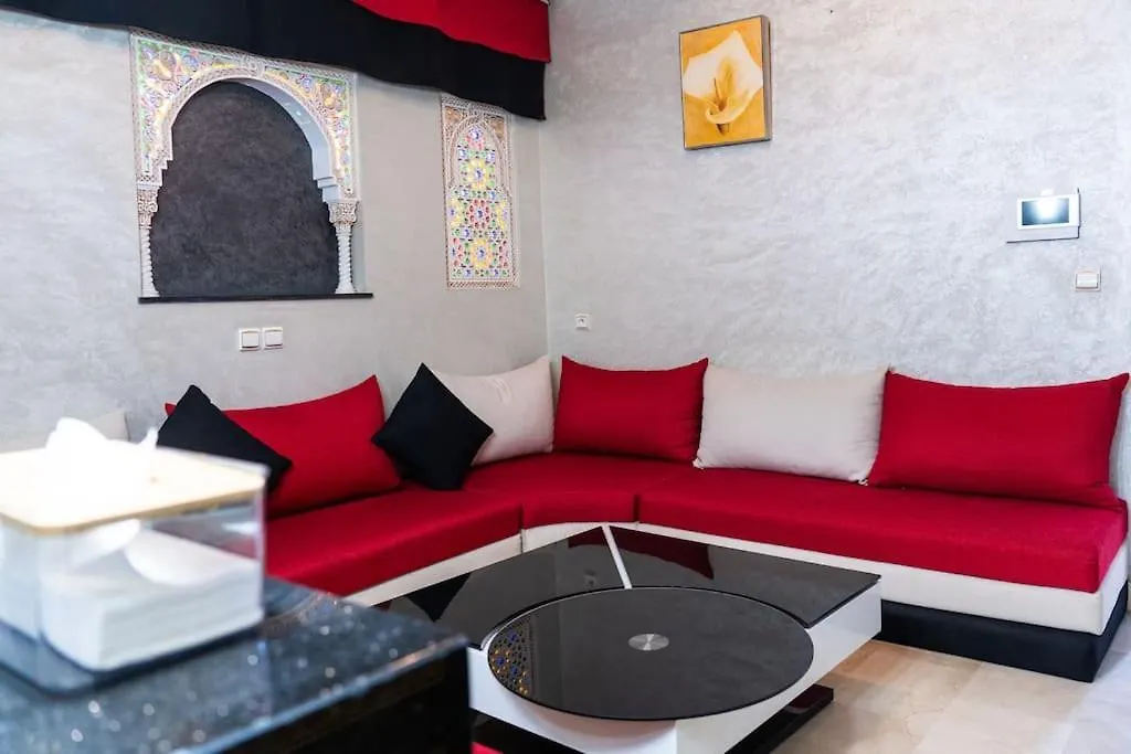 Waterfall Retreat Moroccan Charm Apartment Marrakesh